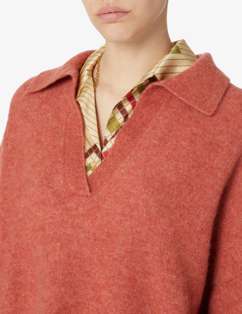 rinascente Momonì Maglione in misto lana Nebbiolo - Rosa