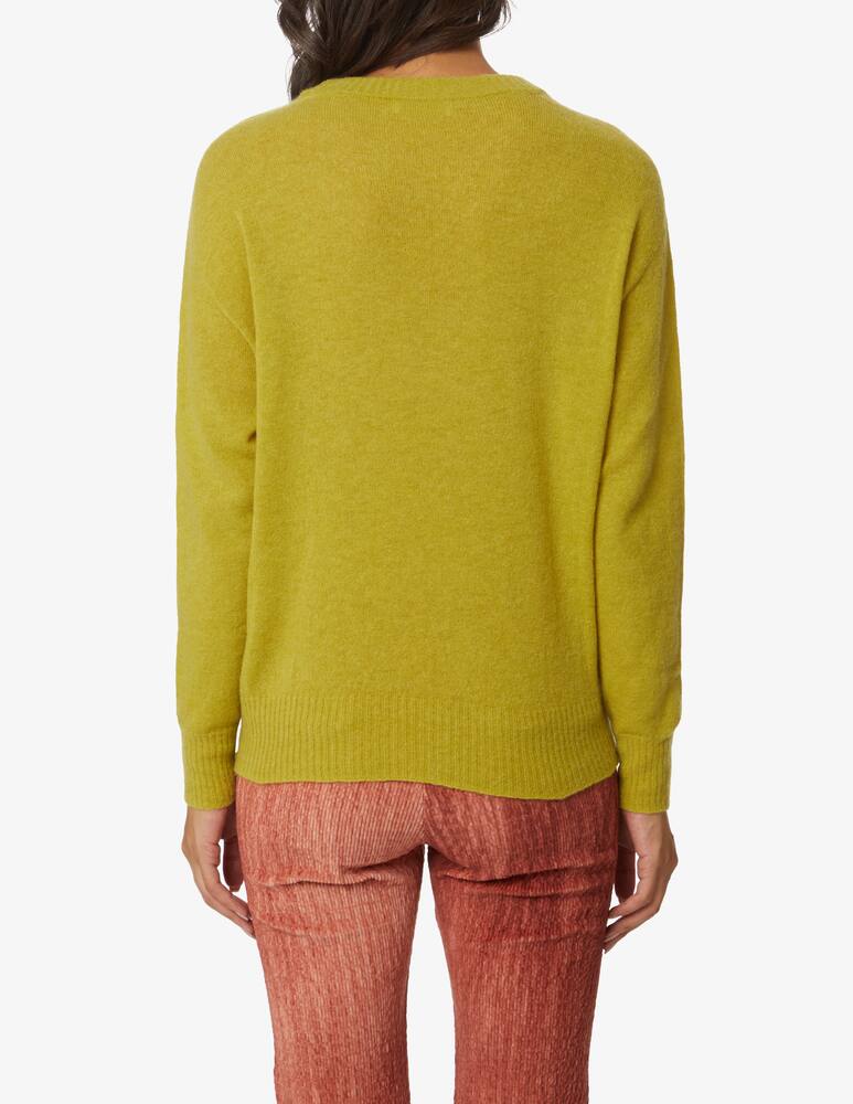 rinascente Momonì Maglione in misto lana Visone - Giallo