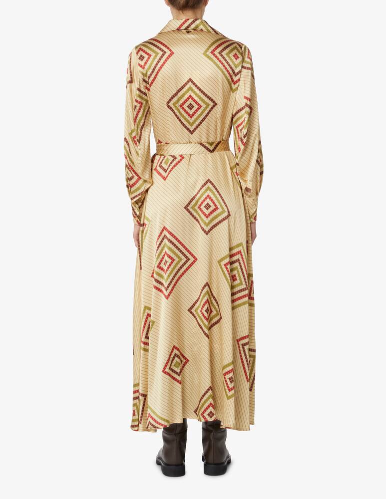 rinascente Momonì Vestito in seta Biarritz - Beige