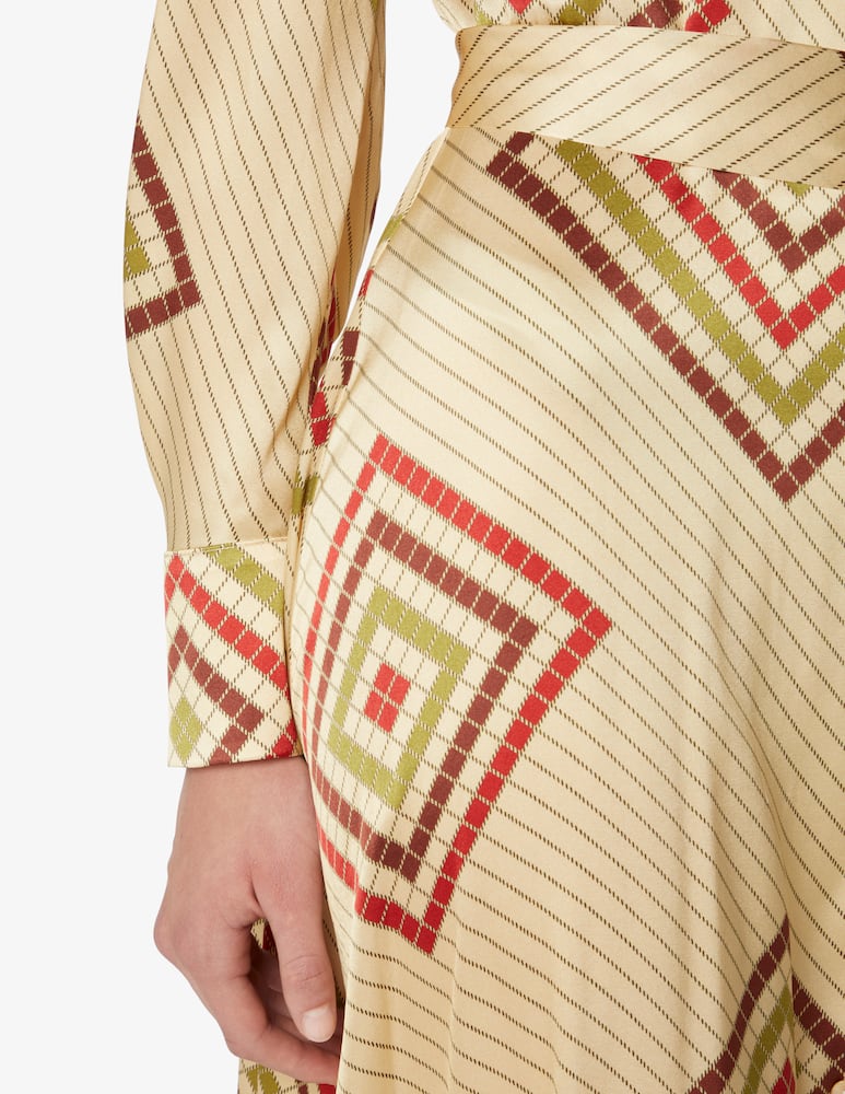 rinascente Momonì Vestito in seta Biarritz - Beige