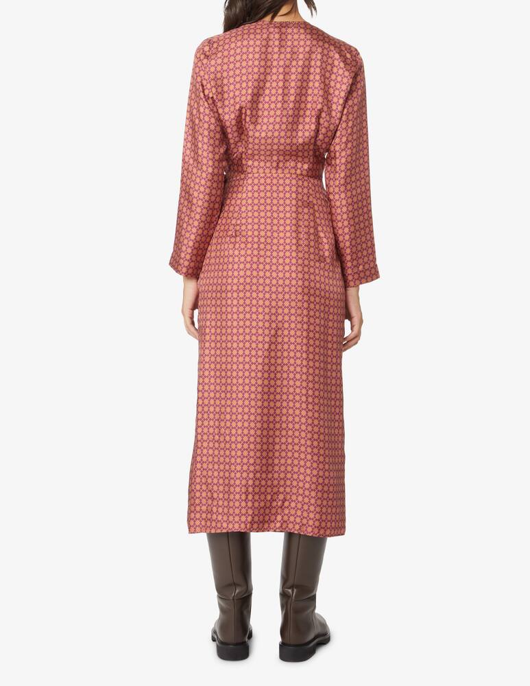 rinascente Momonì Abies silk dress - Pink