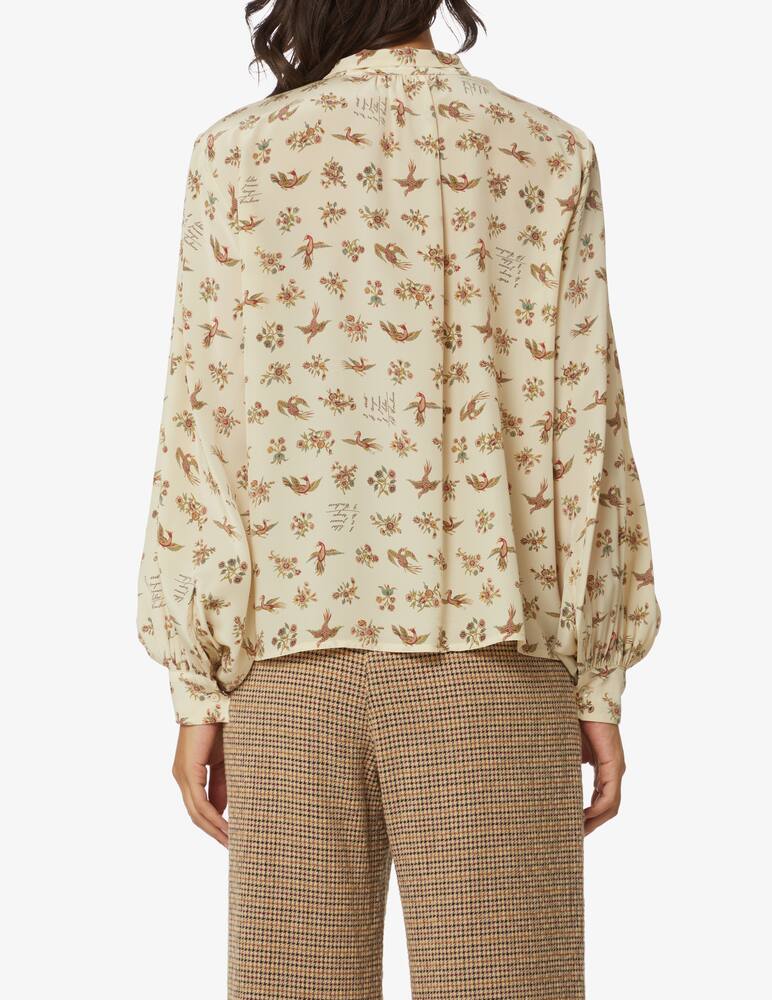 rinascente Momonì Noce silk shirt - Beige