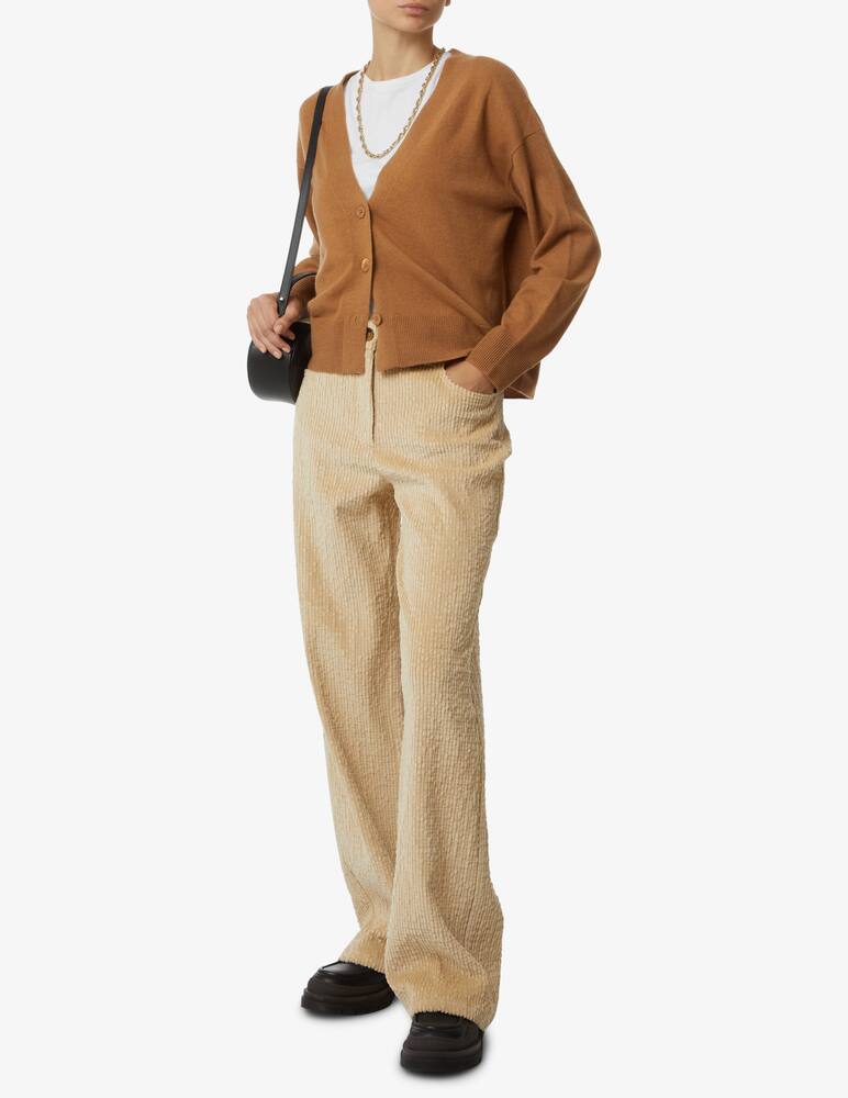 rinascente Momonì Pantaloni in misto cotone Corteccia - Beige