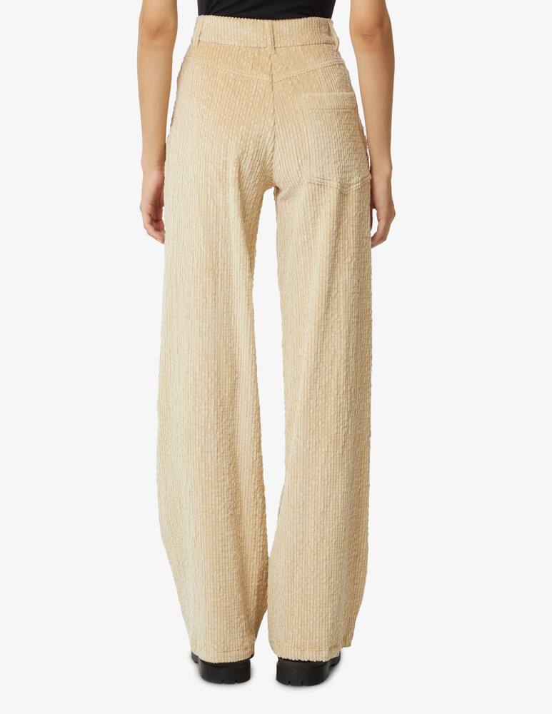 rinascente Momonì Pantaloni in misto cotone Corteccia - Beige