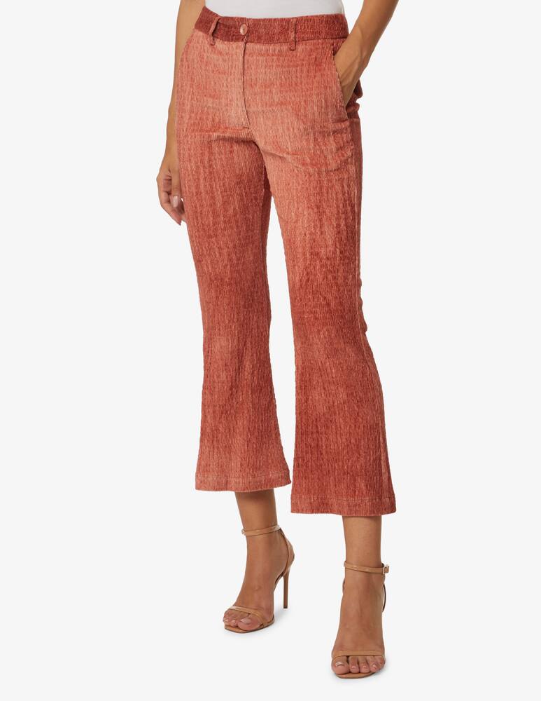 rinascente Momonì Pantaloni in vellutoIndra - Rosa