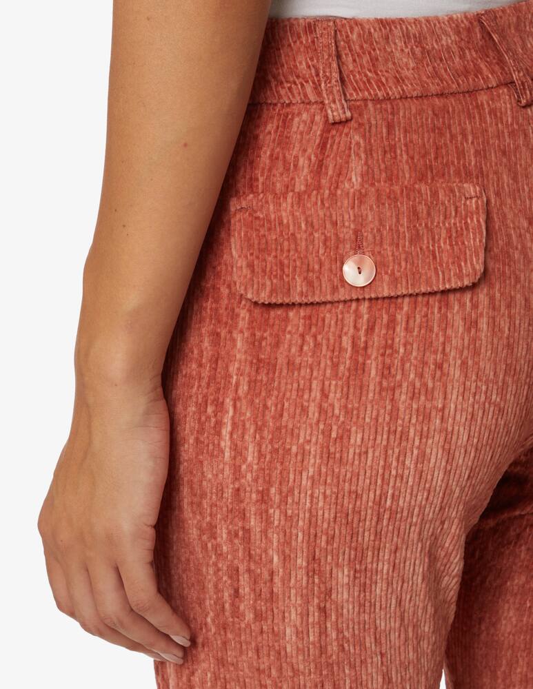 rinascente Momonì Pantaloni in vellutoIndra - Rosa