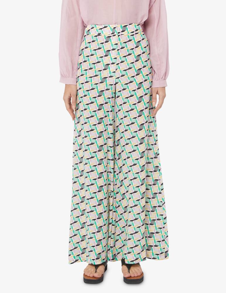 rinascente Attic and Barn Catalina silk blend palazzo trousers