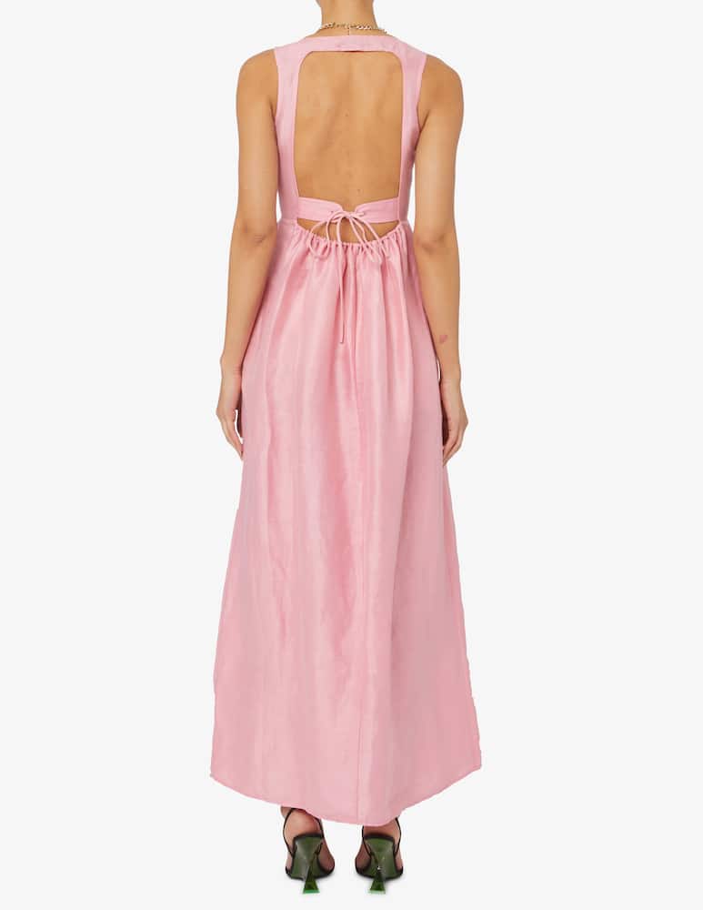 rinascente Attic and Barn Vestito in misto lino Hollywood