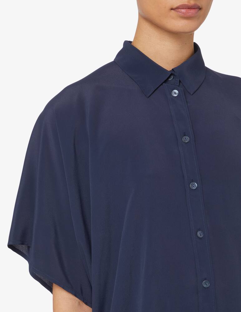 Momonì Brooklyn silk blend shirt - picture 4 Momonì Brooklyn silk blend shirt - picture 4