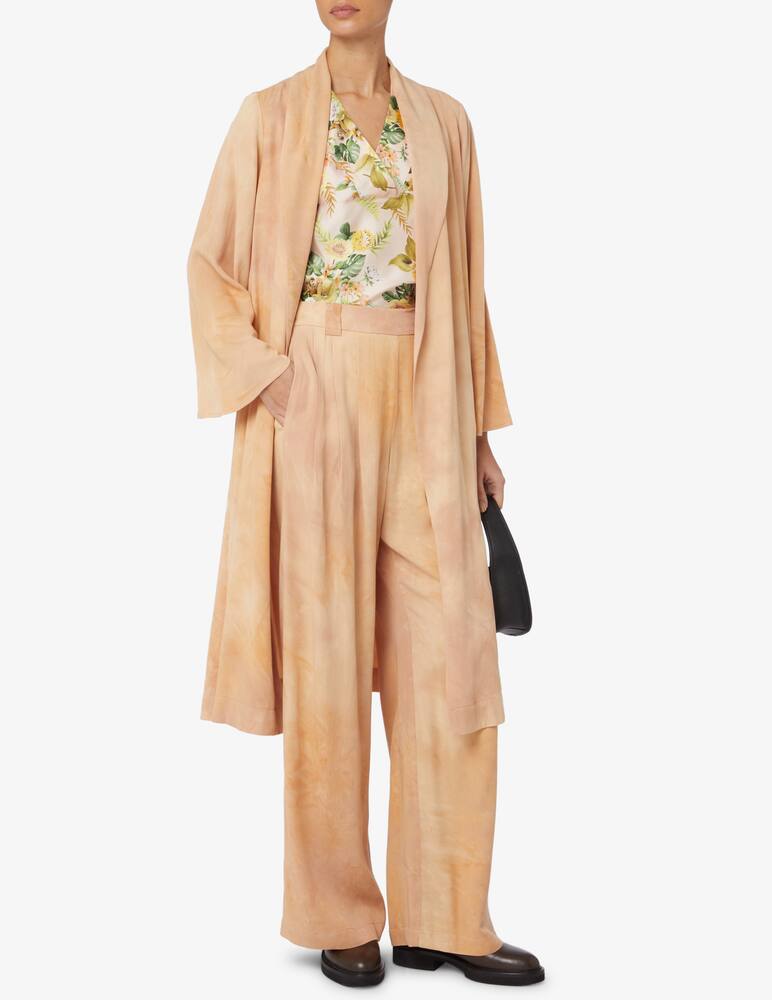 rinascente Momonì Pantalone Lanzarote in viscosa tie-dye