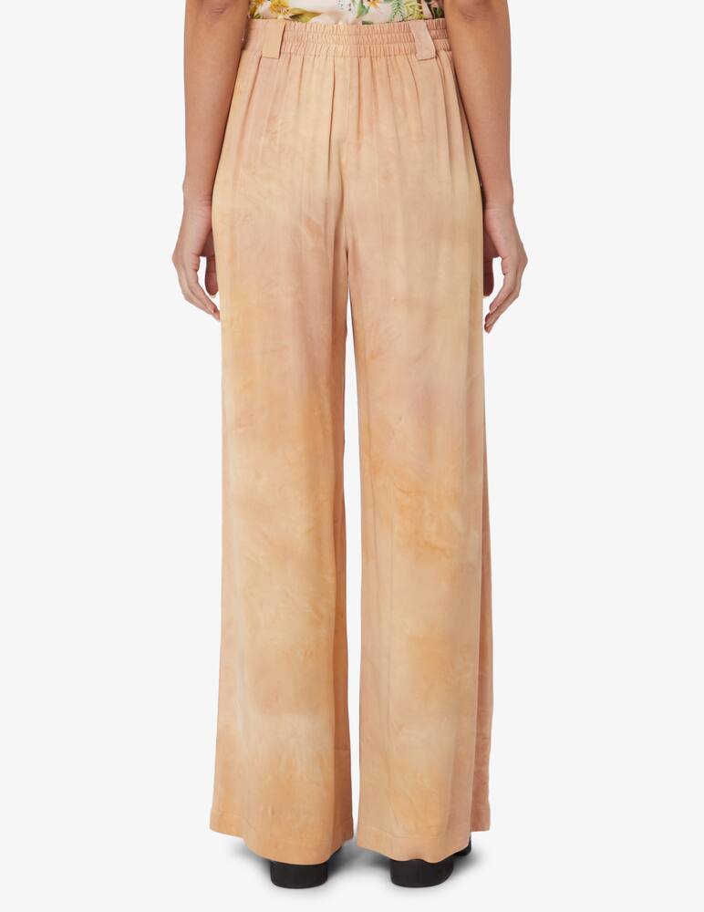 rinascente Momonì Pantalone Lanzarote in viscosa tie-dye