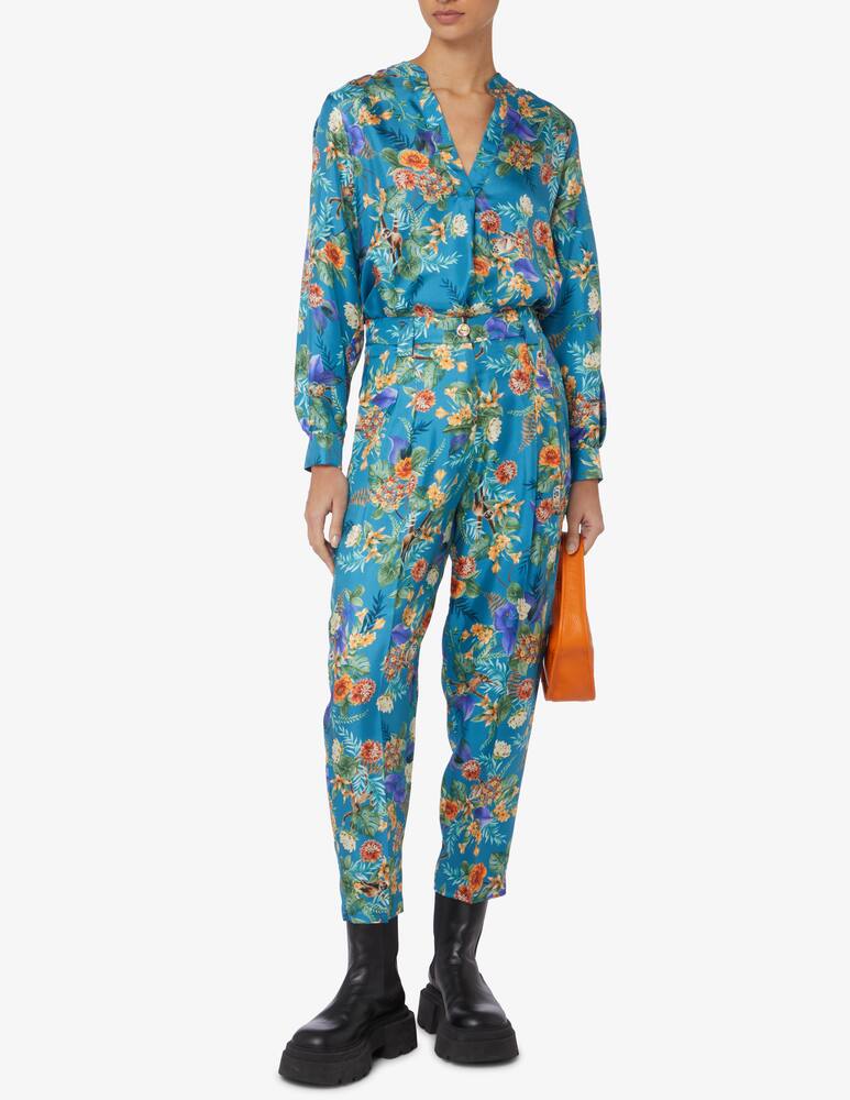 Momonì Crepuscolo silk trousers - picture 2 Momonì Crepuscolo silk trousers - picture 2