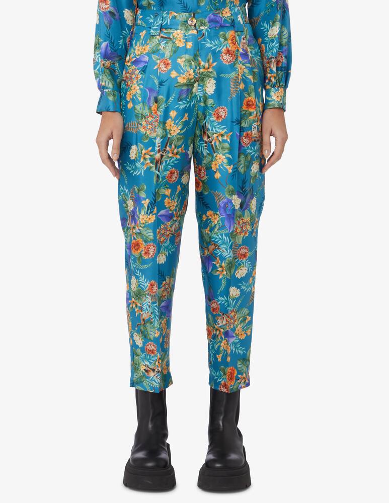 Momonì Crepuscolo silk trousers - picture 1 Momonì Crepuscolo silk trousers - picture 1