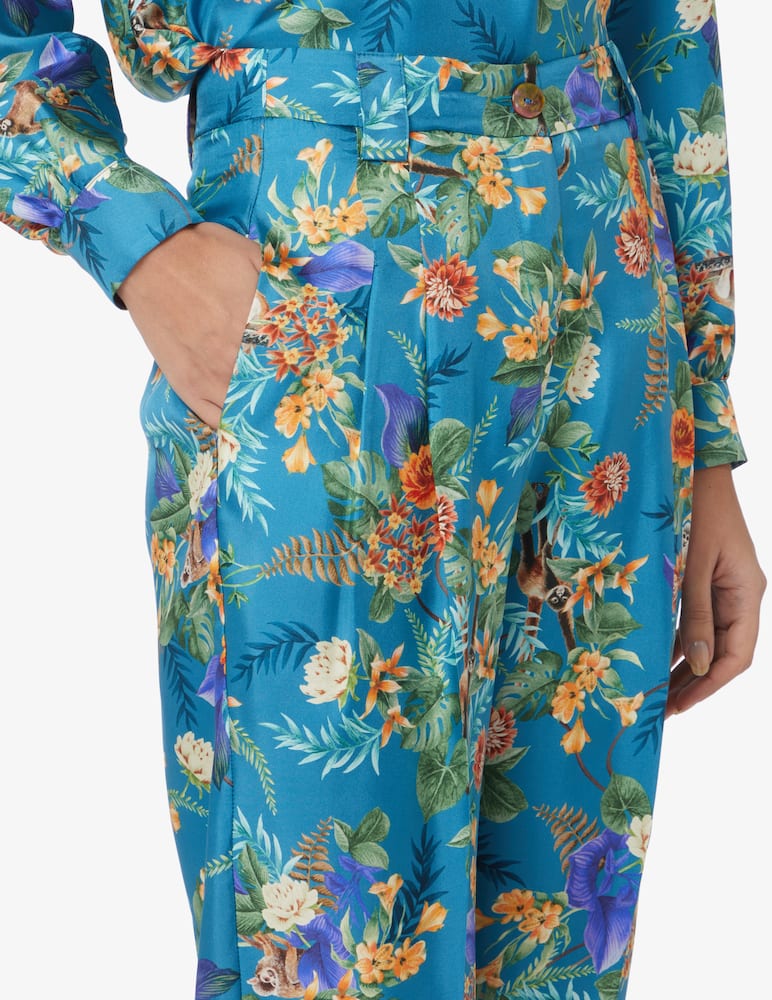 Momonì Crepuscolo silk trousers - picture 4 Momonì Crepuscolo silk trousers - picture 4