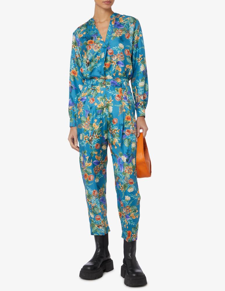 rinascente Momonì Blusa Angelica Bis in twill di seta