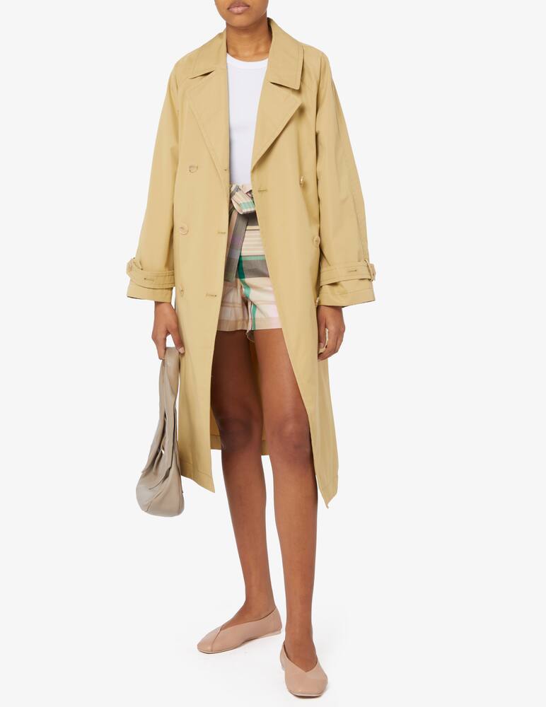 rinascente Attic and Barn Redwood cotton blend coat