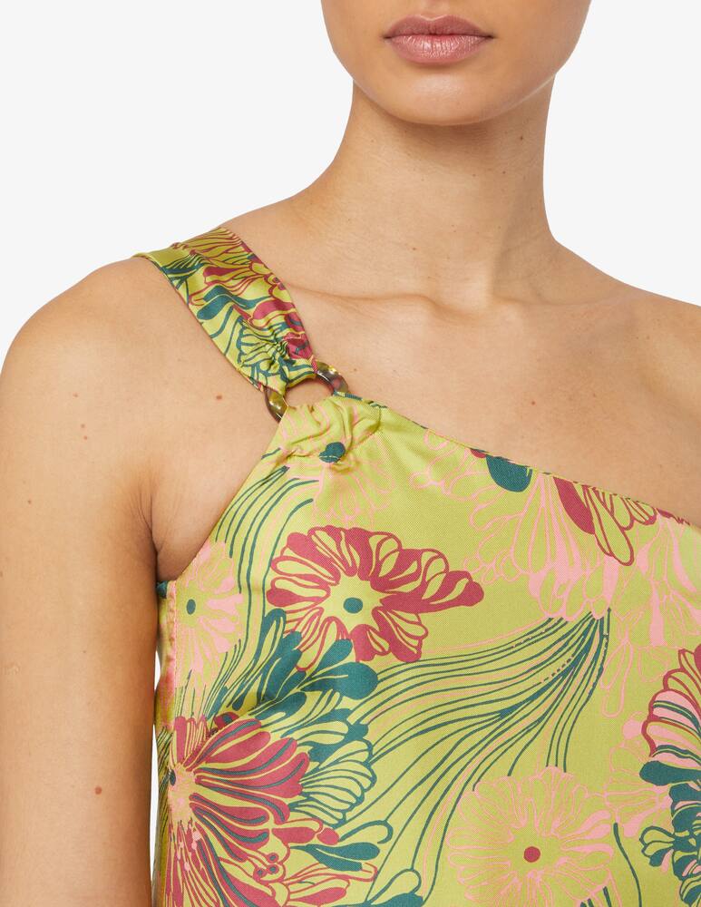 rinascente Momonì Blossom silk dress