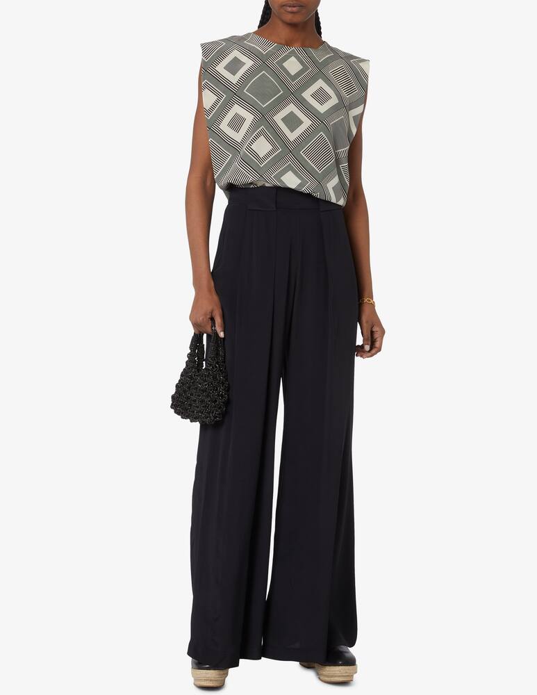 rinascente Momonì Pantalone in crepe misto seta Aspen 