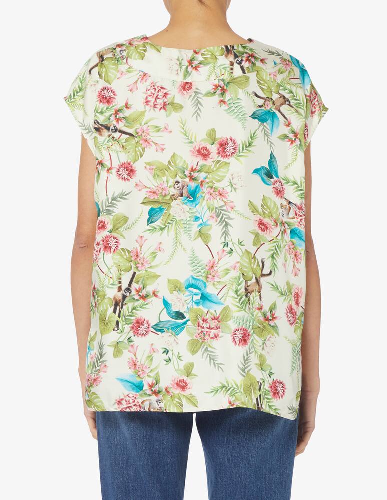 rinascente Momonì Gracie silk blouse