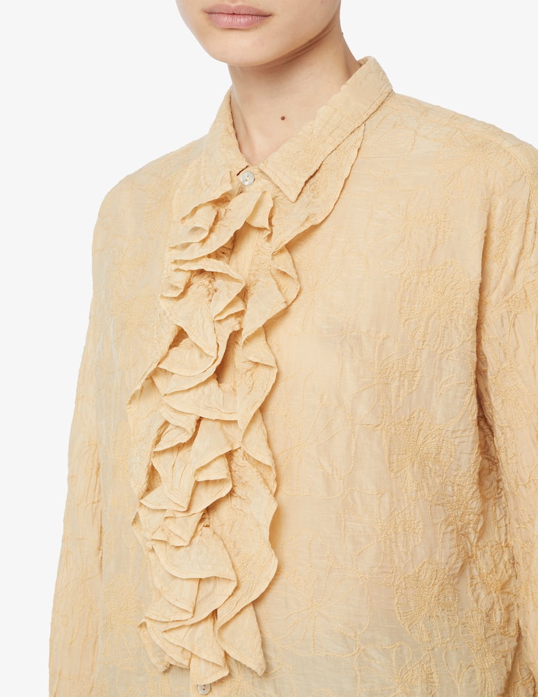 rinascente Momonì Bilancia silk blend shirt