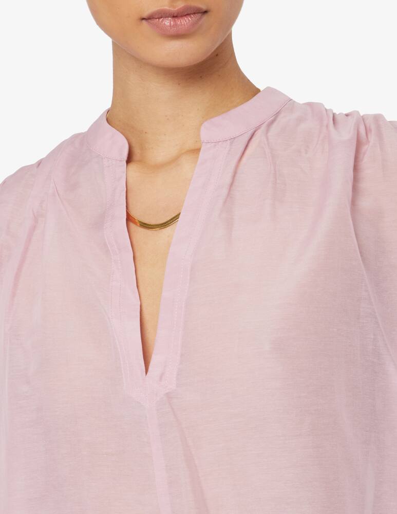 rinascente Attic and Barn Tortilla cotton and silk blouse