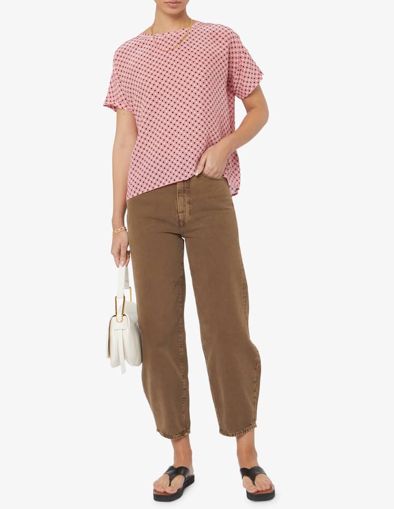 rinascente Attic and Barn Alonso silk blend blouse