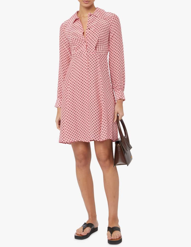 rinascente Attic and Barn Monterey silk blend dress