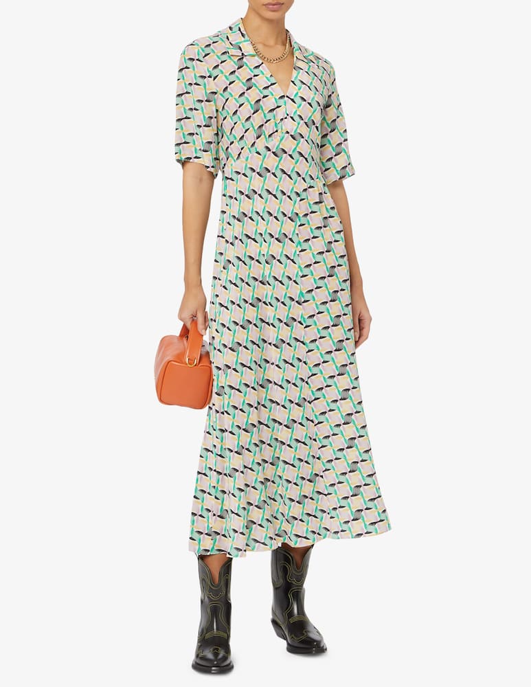 rinascente Attic and Barn Vestito in misto seta Monterey