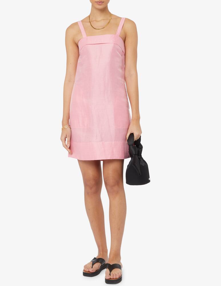 rinascente Attic and Barn Palm linen blend dress