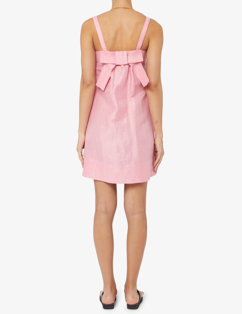 rinascente Attic and Barn Palm linen blend dress