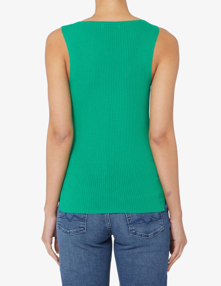 rinascente Attic and Barn Silver knitted top