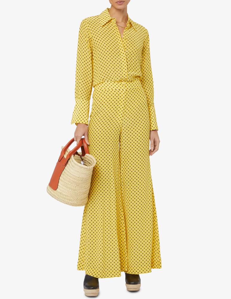 rinascente Attic and Barn Pantalone a palazzo in misto seta Catalina