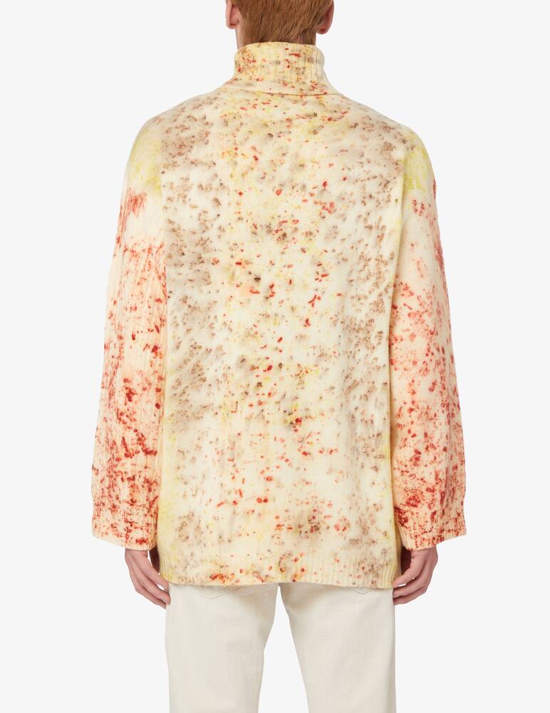 rinascente Pintorie Cable sleeves turtleneck - Pink