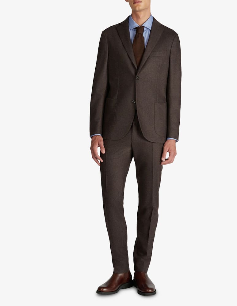 rinascente Slowear Pantaloni in lana e cashmere slim fit