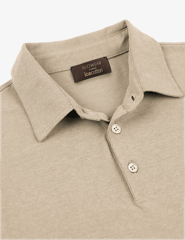Slowear ZANONE -Icecotton polo shirt - picture 2 Slowear ZANONE -Icecotton polo shirt - picture 2