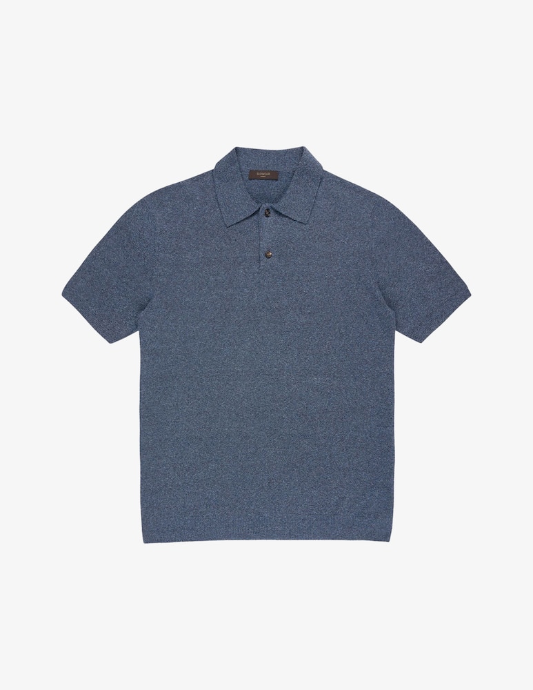 rinascente Slowear Polo slim fit in cotone bouclé