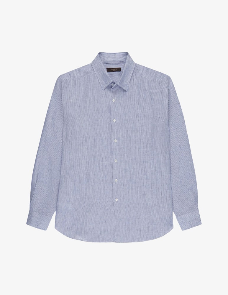 rinascente Slowear Camicia in lino regular fit
