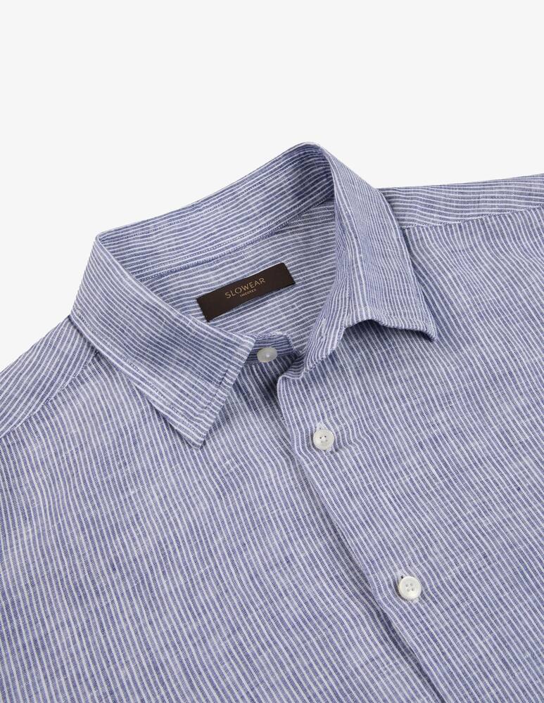 rinascente Slowear Camicia in lino regular fit