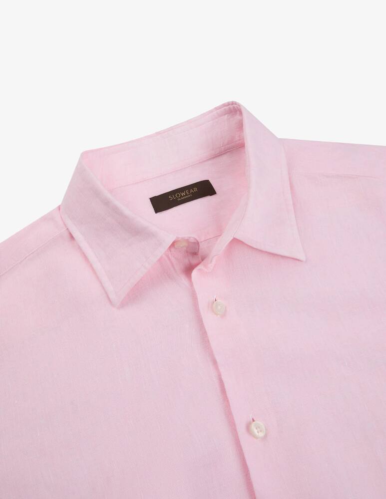 rinascente Slowear Camicia in lino regular fit