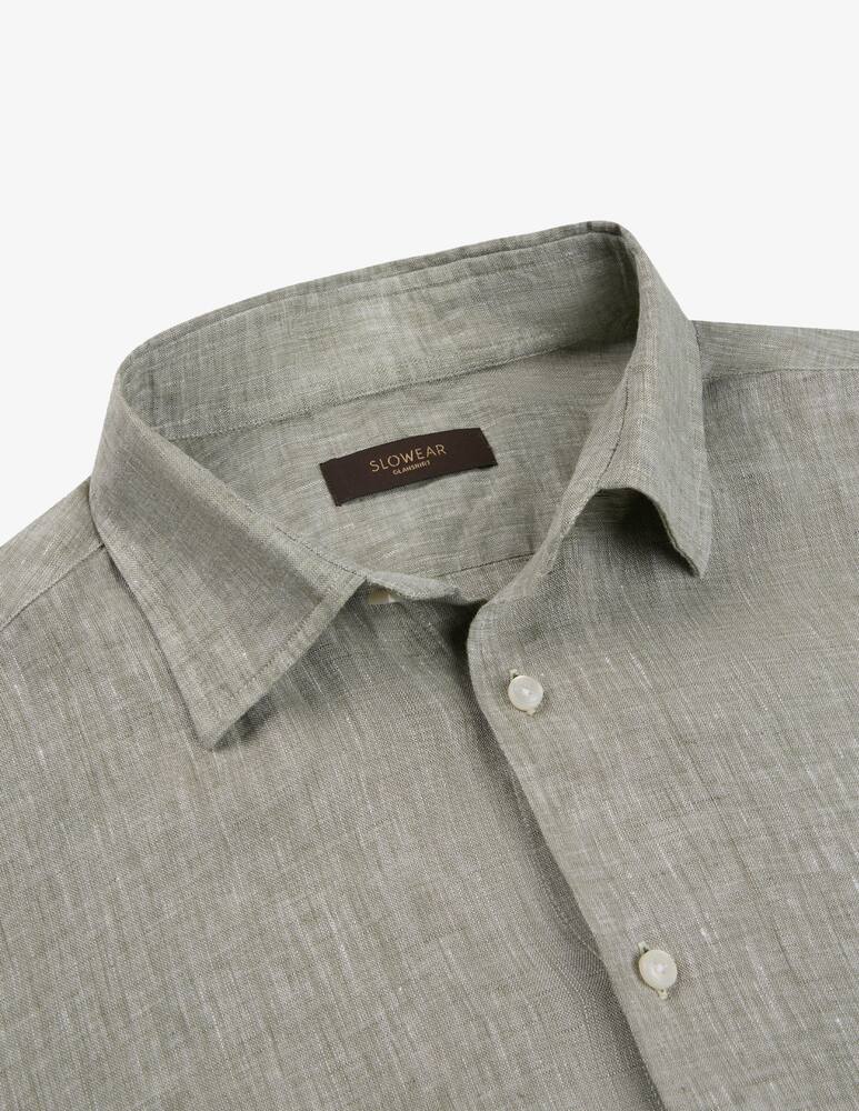 Slowear Regular fit linen shirt - picture 2 Slowear Regular fit linen shirt - picture 2