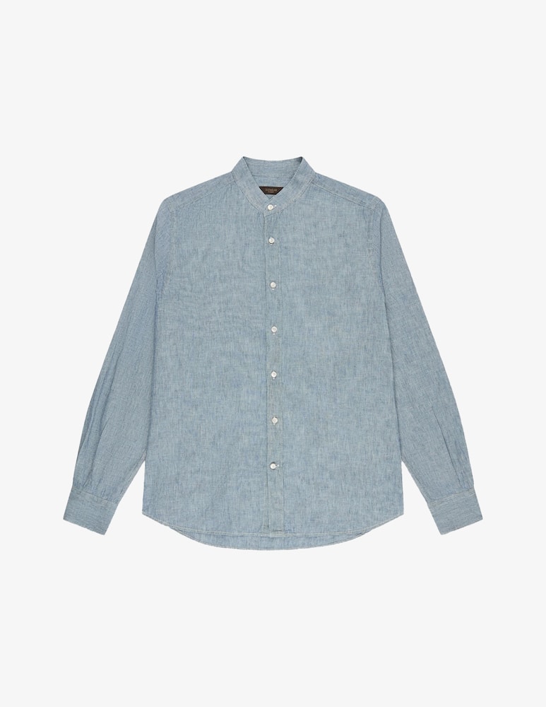 rinascente Slowear Camicia in lino e cotone regular fit