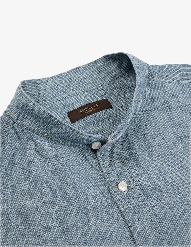 Slowear Linen cotton regular shirt - picture 2 Slowear Linen cotton regular shirt - picture 2