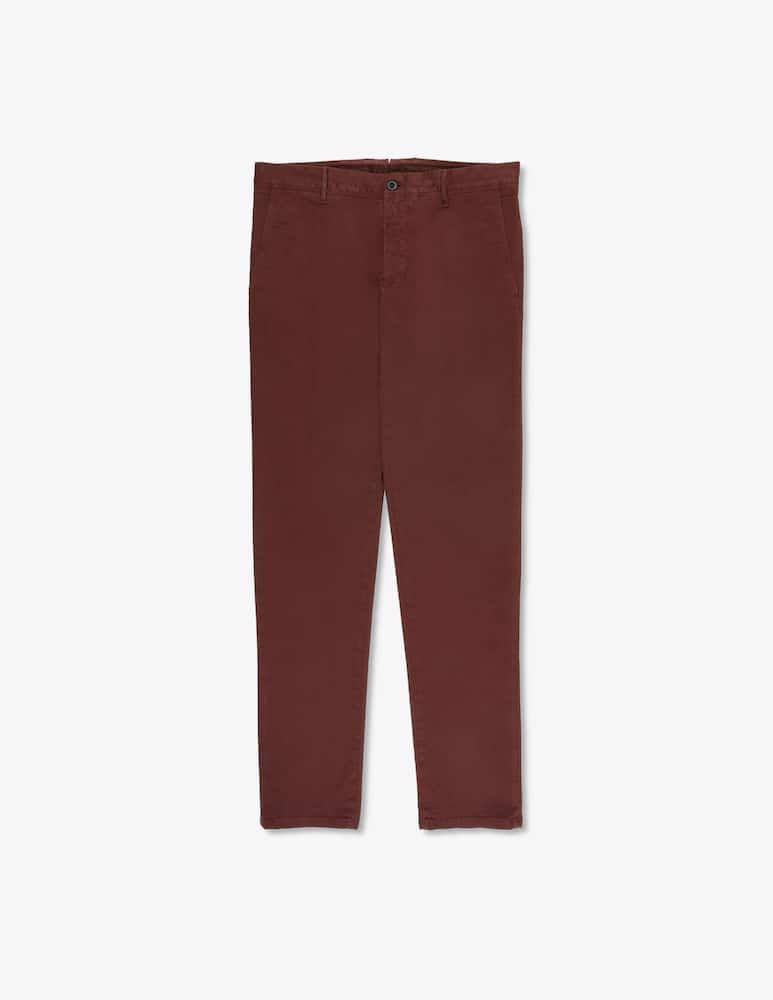 rinascente Slowear Pantaloni slim in twill di cotone