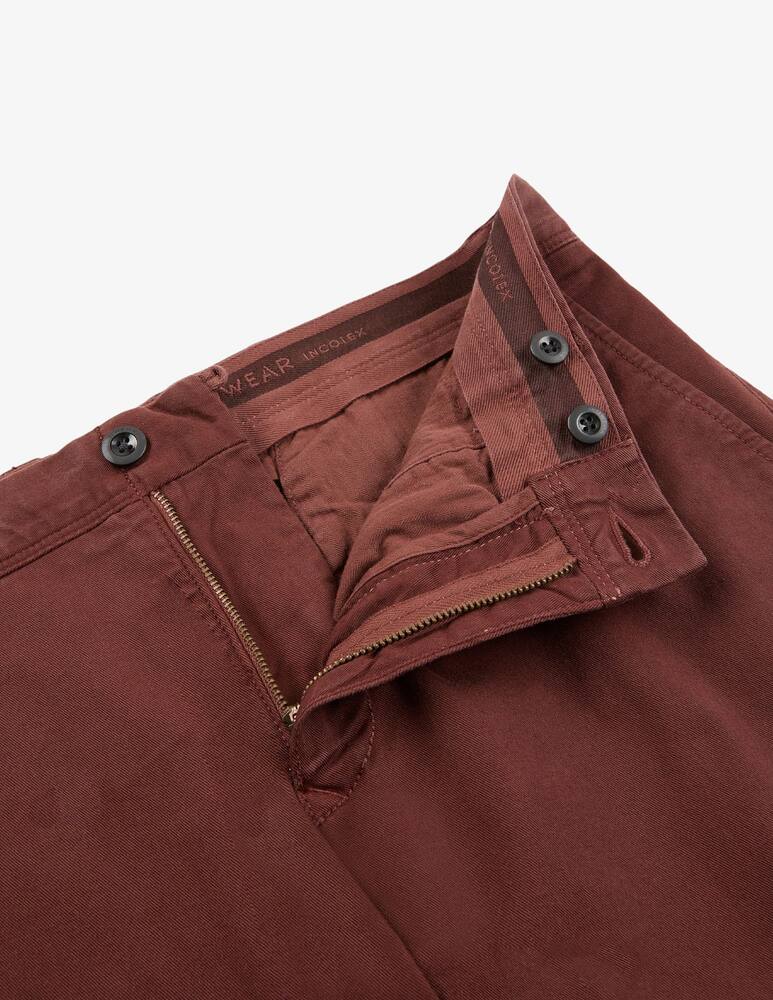 rinascente Slowear Pantaloni slim in twill di cotone