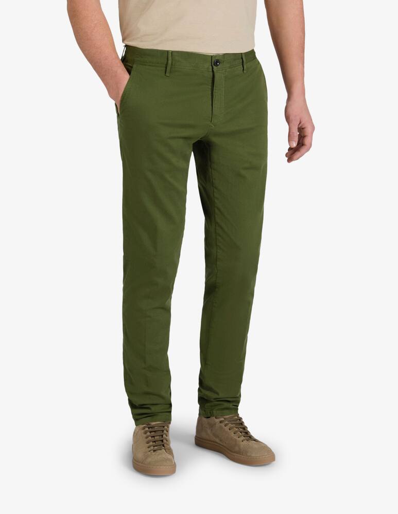 rinascente Slowear Pantaloni slim fit in twill di cotone