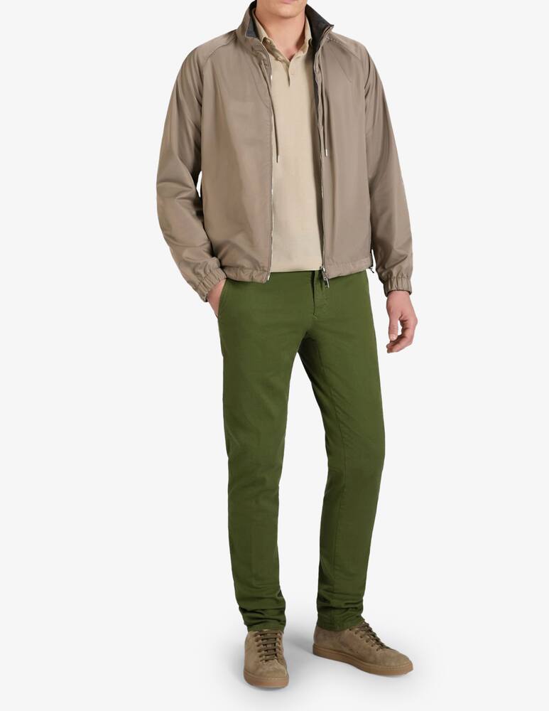 rinascente Slowear Pantaloni slim fit in twill di cotone