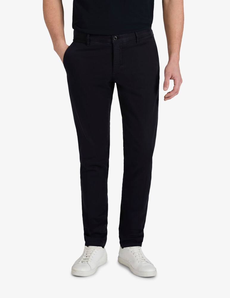 rinascente Slowear Pantaloni slim in twill di cotone