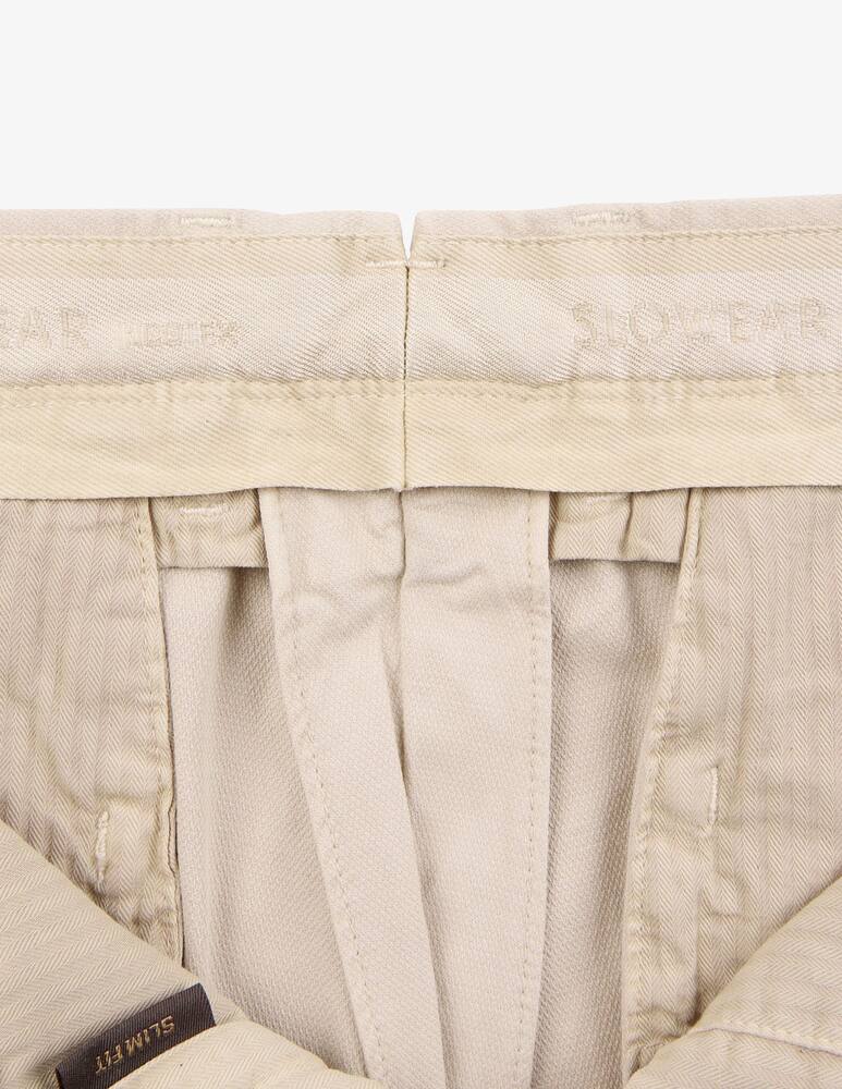 Slowear Pantaloni slim fit in cotone stretch - immagine 3 Slowear Pantaloni slim fit in cotone stretch - immagine 3