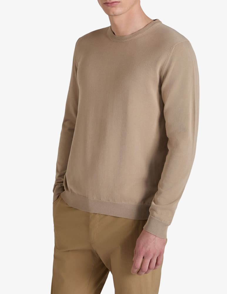 rinascente Slowear Slim fit cotton crew-neck jumper