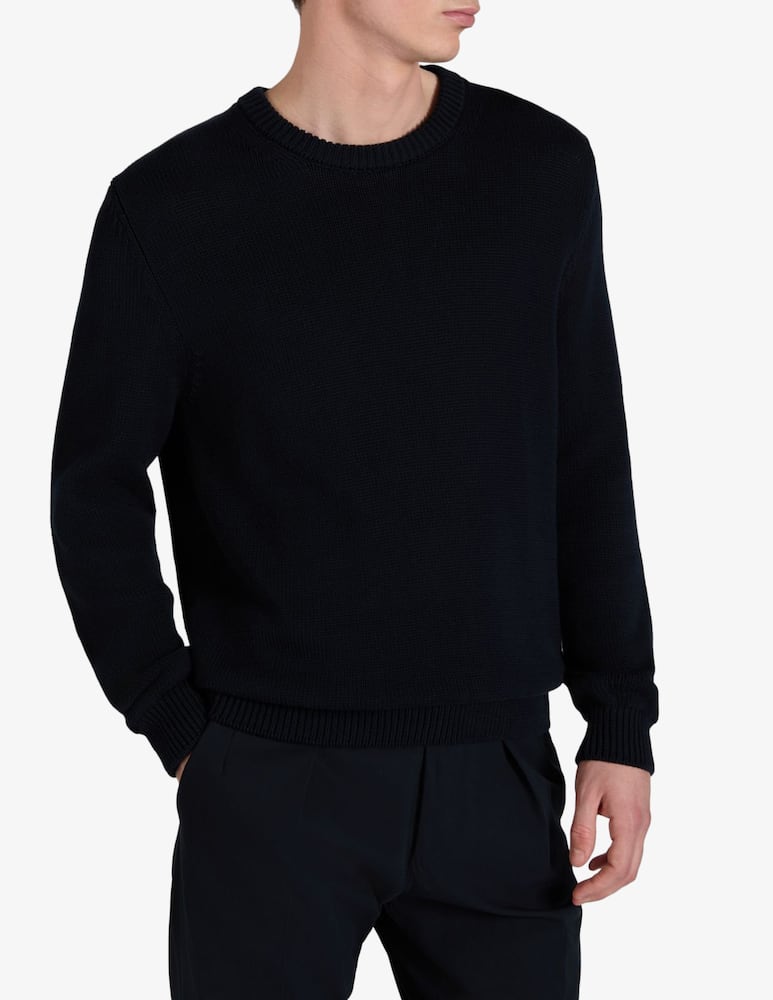 Slowear Slim fit cotton crew-neck jumper - picture 1 Slowear Slim fit cotton crew-neck jumper - picture 1